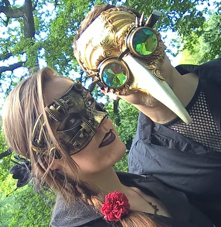Steampunk-Gesichter